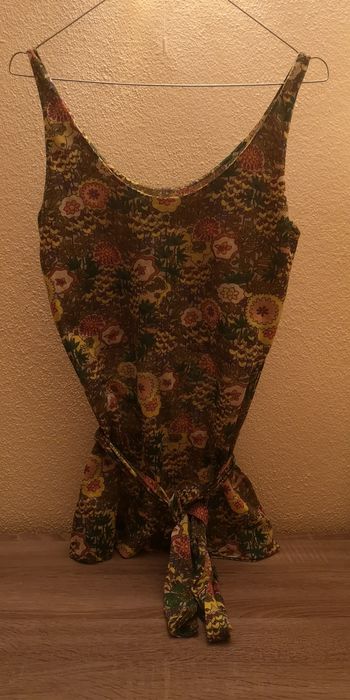 Top de alças floral Throttleman