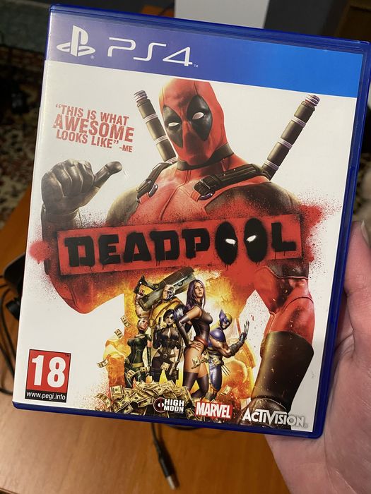 Игра Deadpool для PS4 и другие диски PS3».