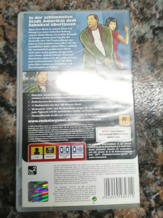 jogo grand theft liberty city , PSP