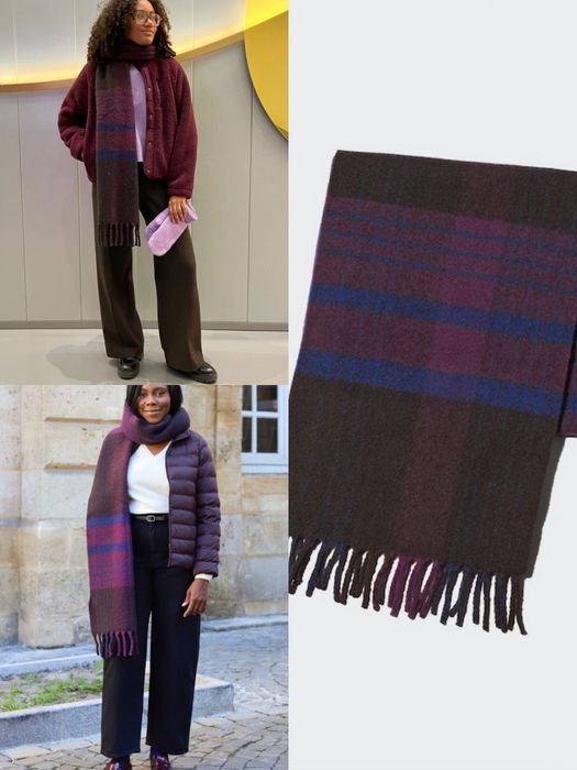 Шарф UNIQLO  з вовною