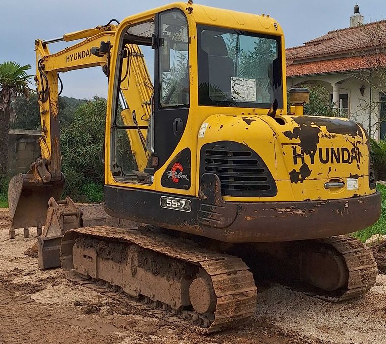 Máquina giratória Hyundai 55-7