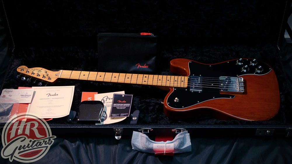 Fender AMERICAN ORIGINAL 70S TELECASTER Custom, rocznik 2020, Mocha