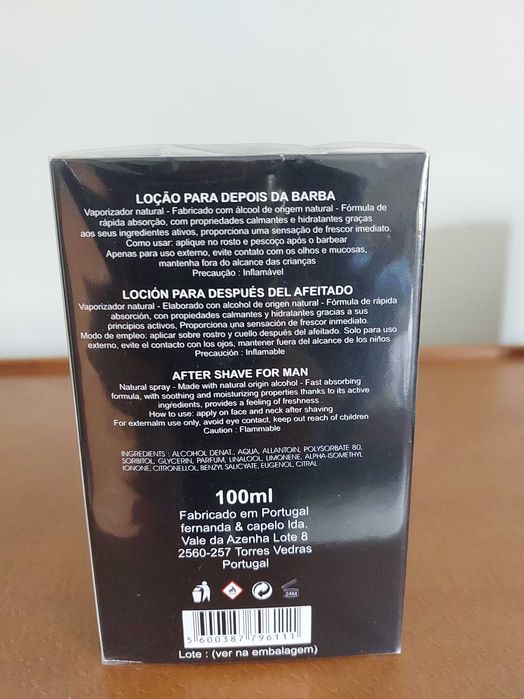 After Shave Cliché "Vida de Rei" - 100ml (Novo/Selado)