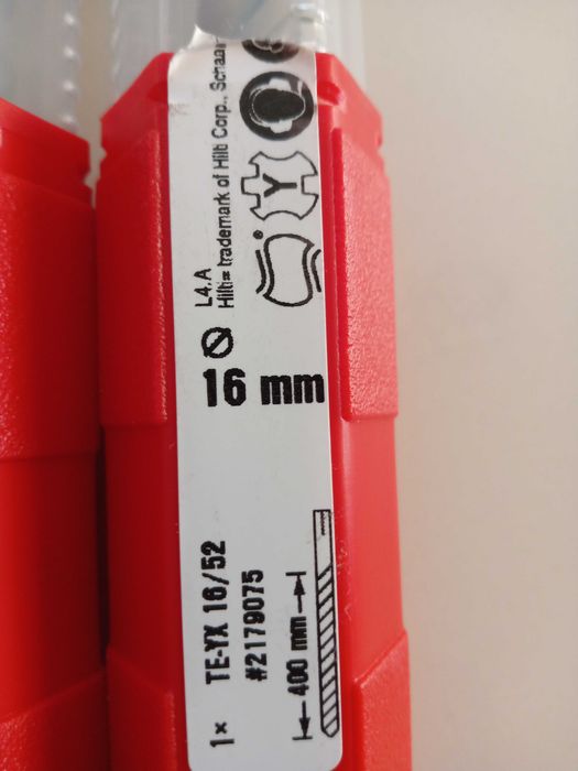 Wiertła do betonu Hilti SDS MAX 2 SZT.