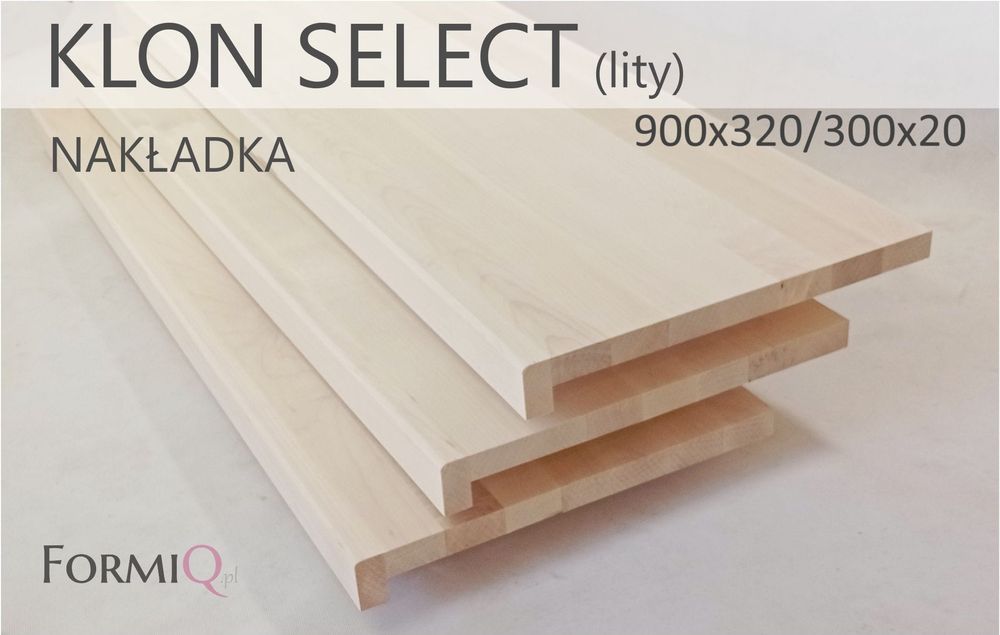 Nakładki klon select lite 900x320/300x20/40