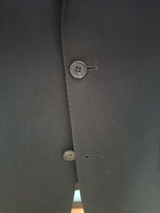 Garnitur męski Lanser czarny 176/96/82