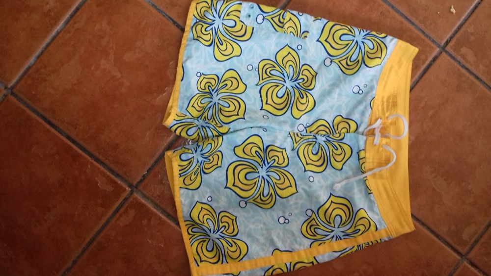 Calções para banho