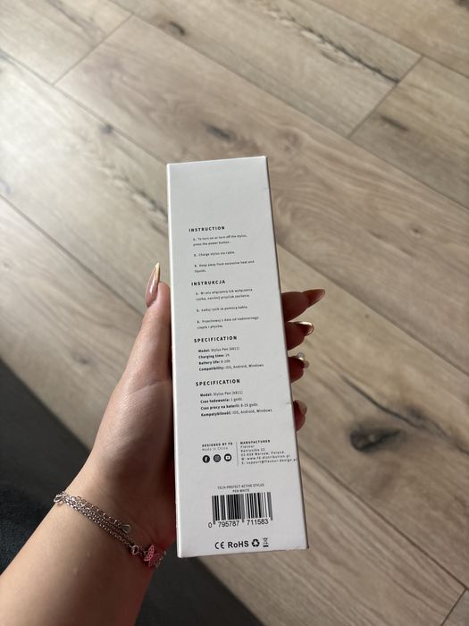 Uniwersalny rysik do telefonów i tabletów TECHPROTEC