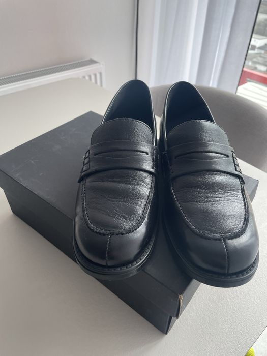 Massimo Dutti шкіряні жіночі  лофери 38р.