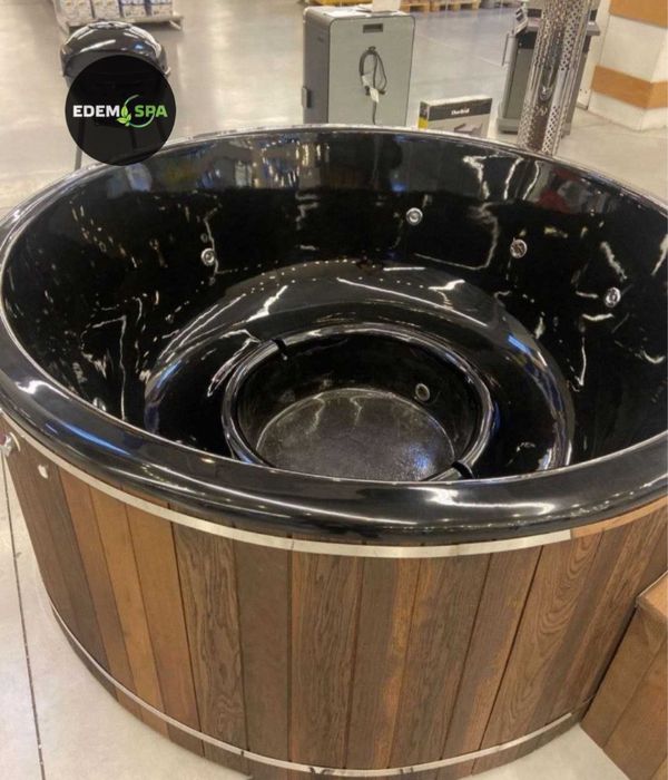 Спа купель с джакузи! Чан на дровах! Уличное джакузи! Виробник!