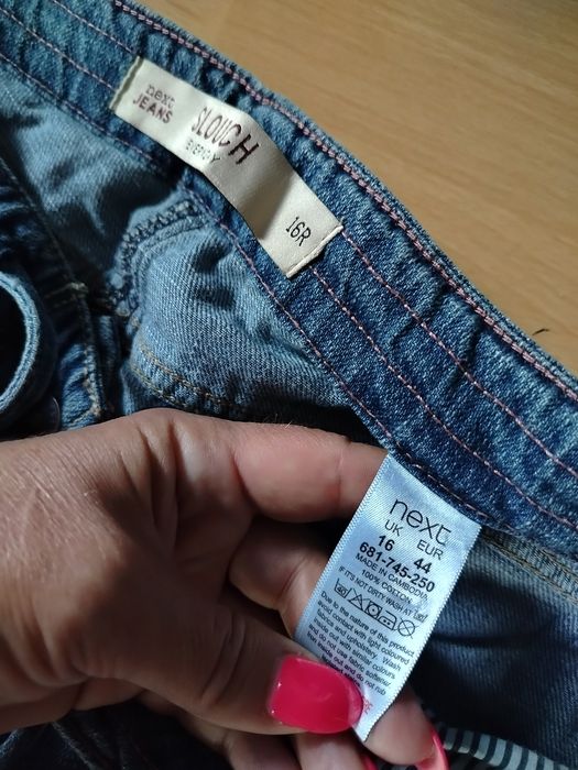 Super duże spodnie dżinsowe NEXT 44 stan idealny