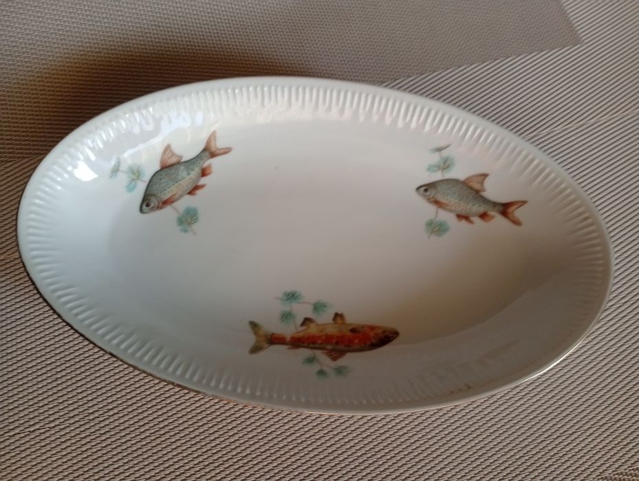 Półmisek owalny Włocławek prl