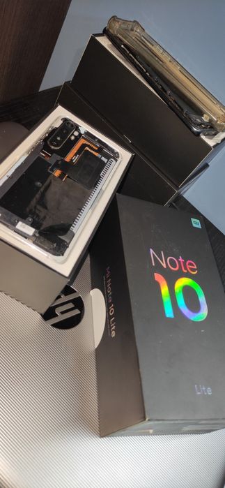 Części Xiaomi Mi Note 10 Lite M2002F4LG pudełko płyta główna aparaty