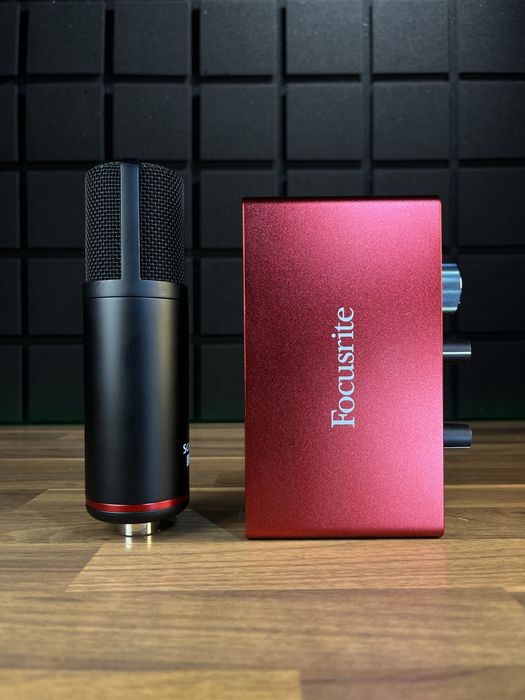 Focusrite Scarlett Solo Studio 3rd Gen (БЕЗКОШТОВНА Доставка!)