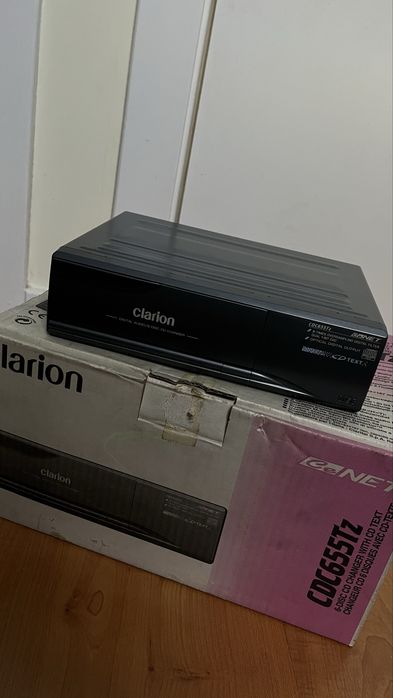 Carregador de CDs Auto Clarion ProAudio CDC655Tz (6 Discos / CeNET)