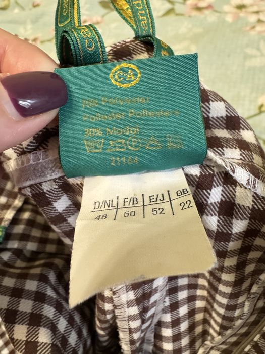 Шорти бермуди в клідинку