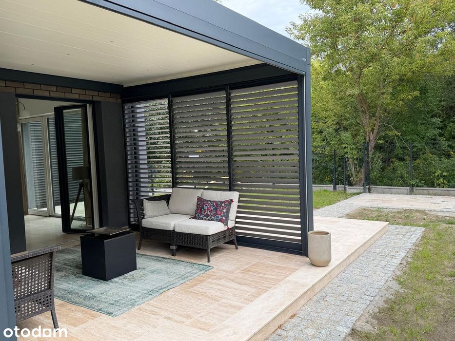 OKAZJA. NOWY DOM, taras 40m2+ Tarasola. Design, marmur, szkoly