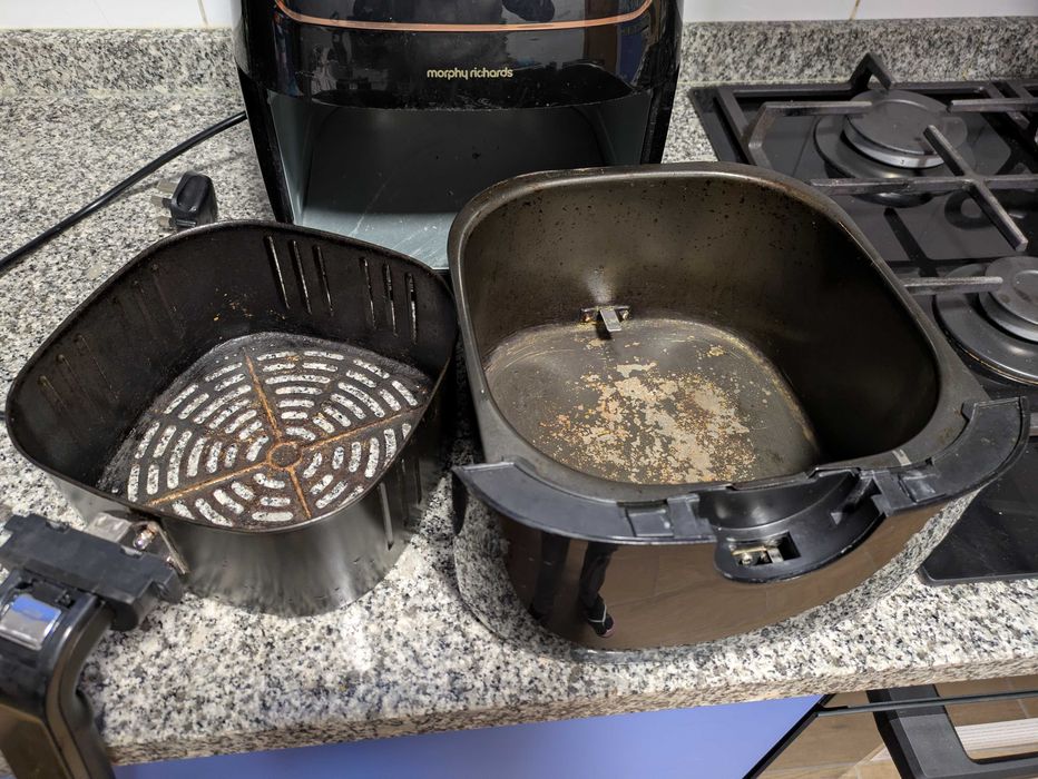 air fryer avariada