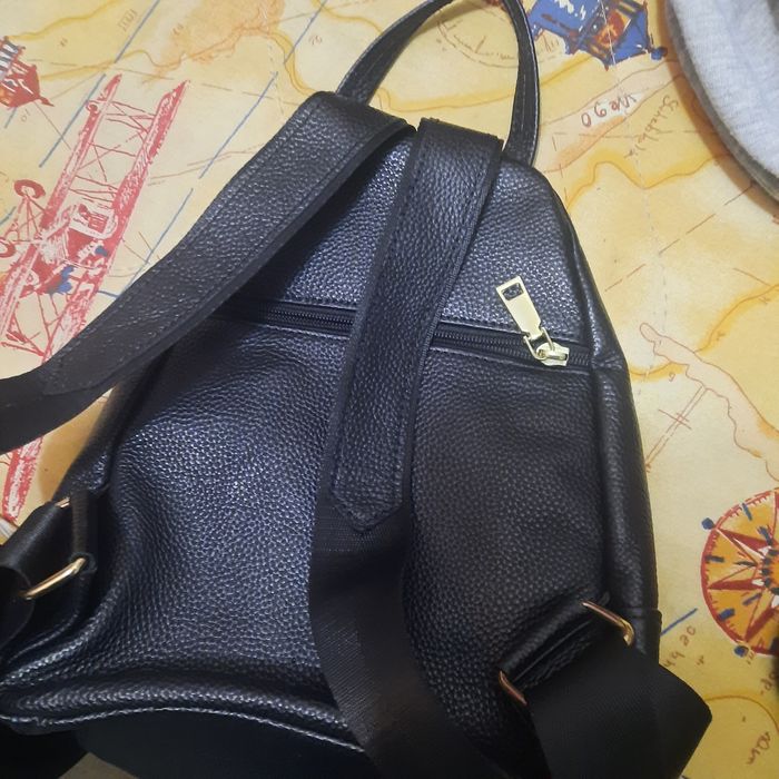 Сумка рюкзак кожа