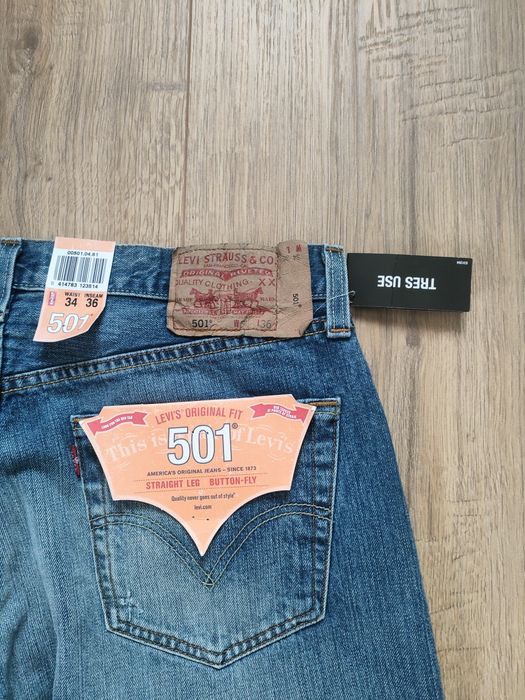 Levis 501 męskie 34/36