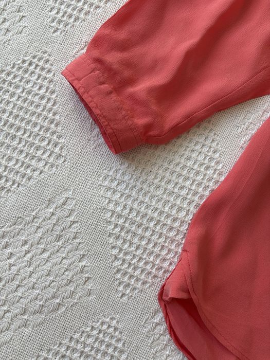 Koszula damska lososiowa 40 l wiskoza women