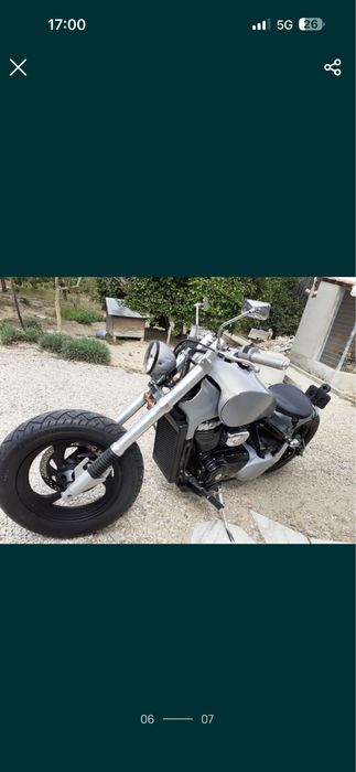 Suzuki intruder 800 aceito retomas