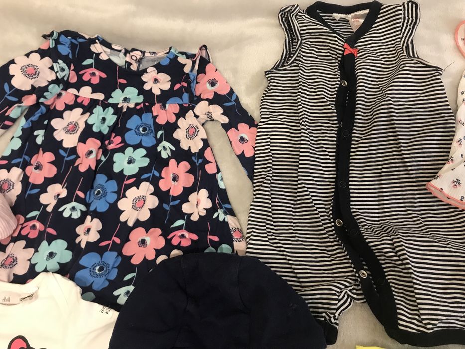 Комплект брендових речей для дівчинки на 6-12міс.