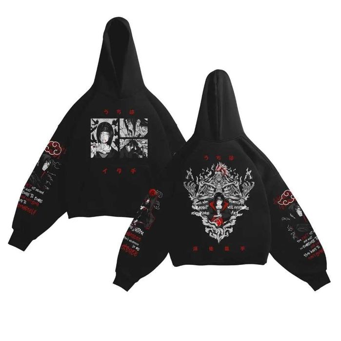 Оверсайз Худи в стиле Аниме (хс-ххл)