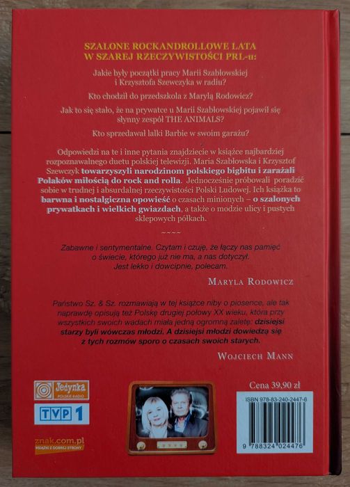 Ludzkie gadanie Życie, rock & roll i inne nałogi Szabłowska Szewczyk