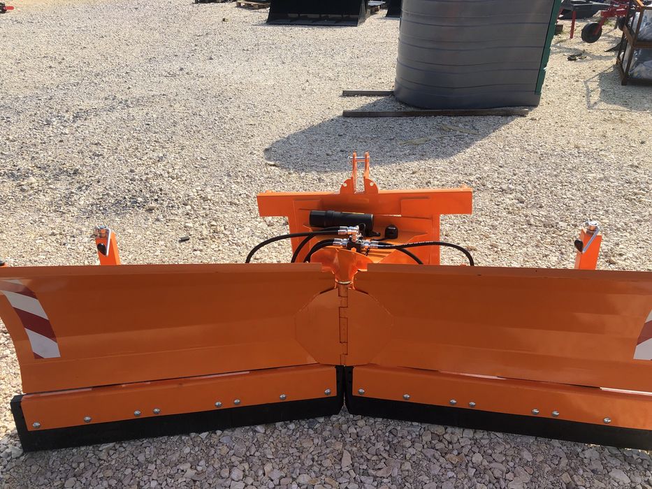 Pług do śniegu VOLANT hydrauliczny składany komunalny euro/tuz