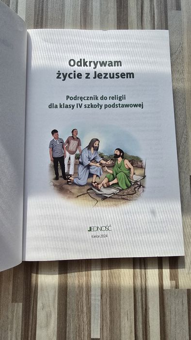 Podręcznik książka do Religii 4 Odkrywam życie z Jezusem
