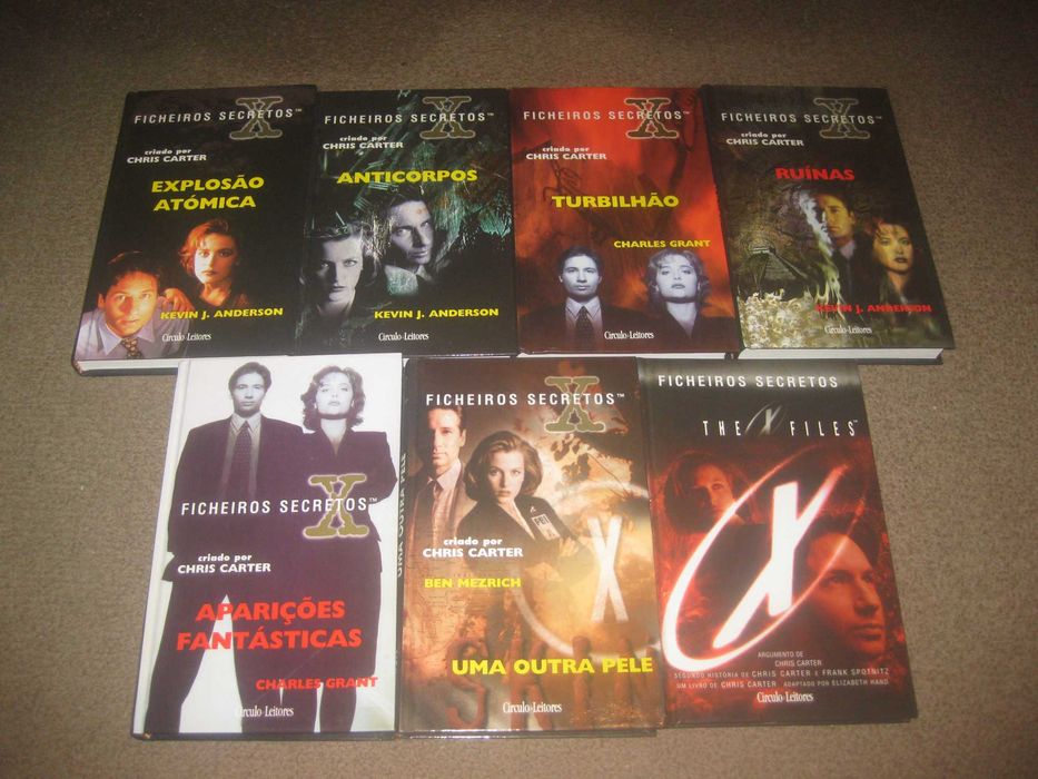 7 Livros dos "Ficheiros Secretos"