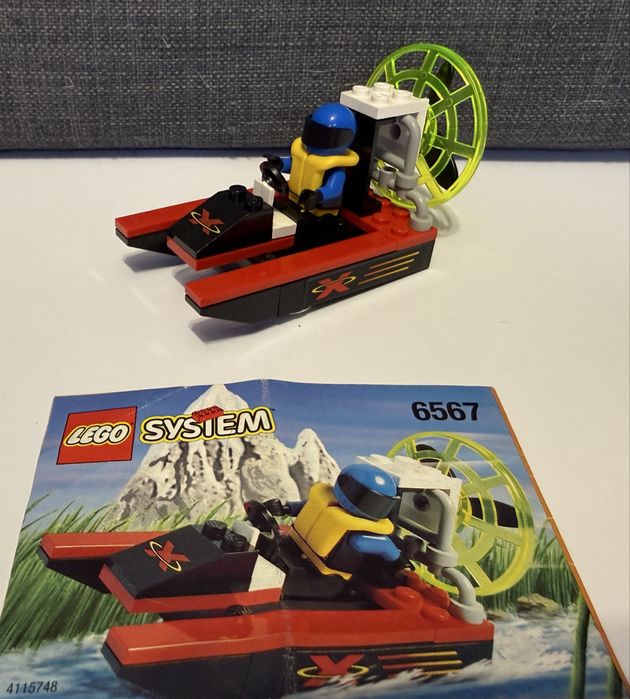 LEGO Town 6567 - Skuter bagienny, komplet z instrukcją