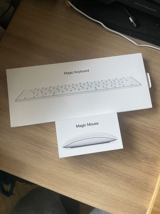 Mysz i klawiatura Apple Magic Mouse Magic Keyboard