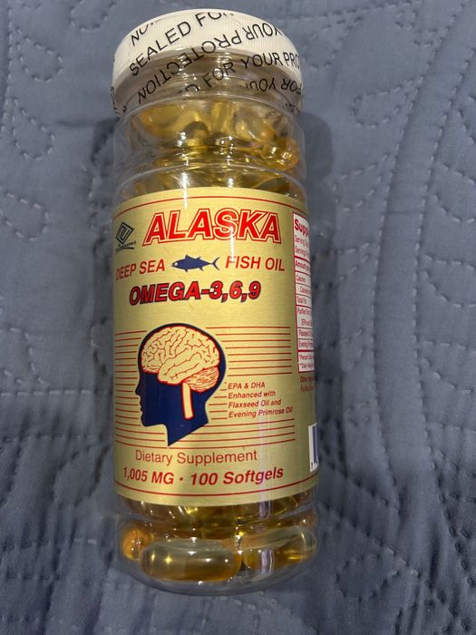 Рибʼячий жир Fish oil Omega-3 Nature Made (США)