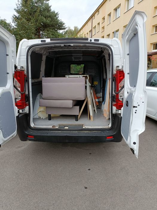 Transport od 60zł, przeprowadzki, taxi bagażowe, ikea, obi