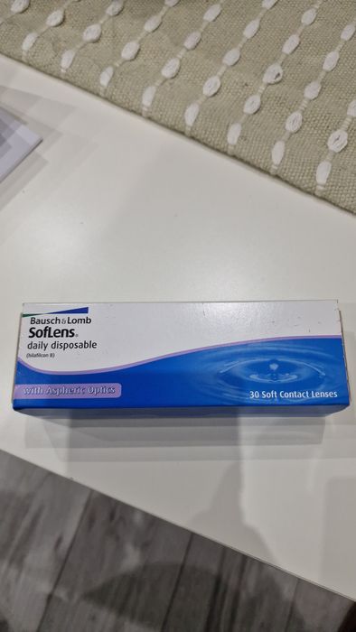Soczewki kontaktowe jednodniowe Baush&Lomb Soflens -2.00 8.6mm 30szt