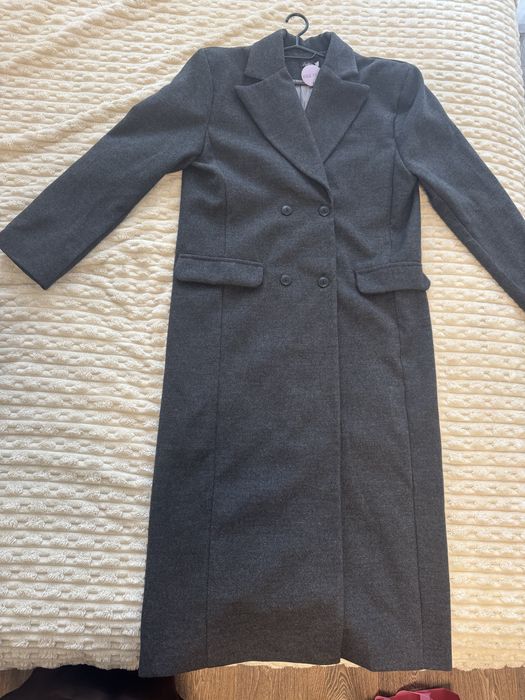 Пальто графіт розмір L-XL