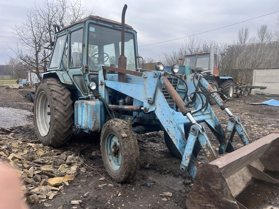 Трактор мтз  80 з установкою борекс