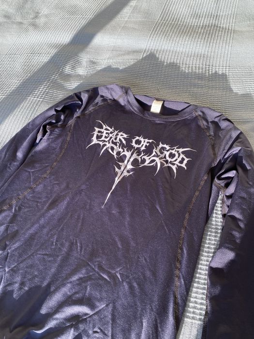 T-shirt compresion azul “Fear of God”