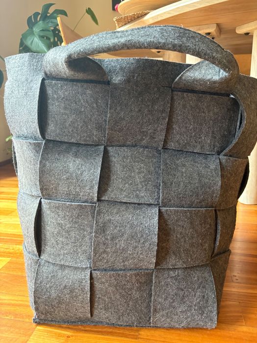 Cesto arrumação em feltro