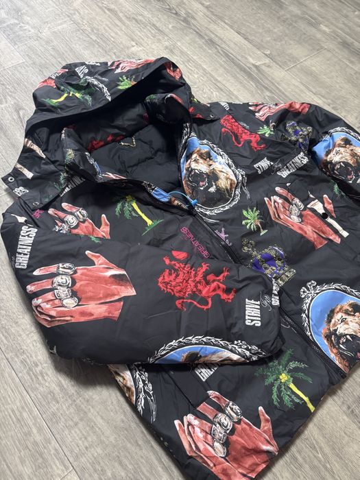 Пуховик куртка nike jordan  c p company