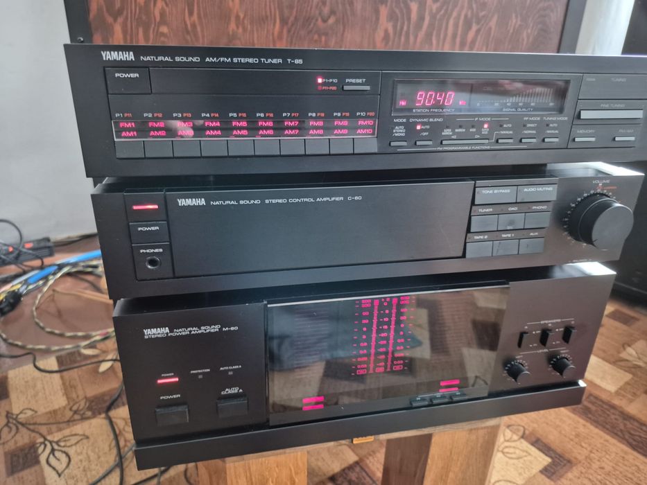 Zestaw YAMAHA M-60, C-60, T-85