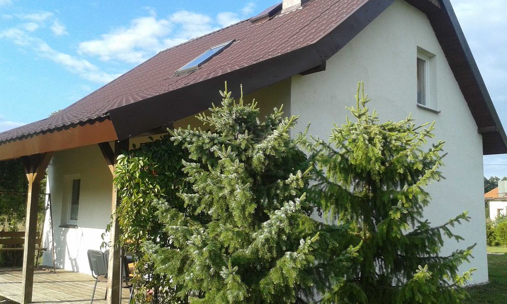 Biały domek na Mazurach - Zielony Łączyk BANIA SAUNA