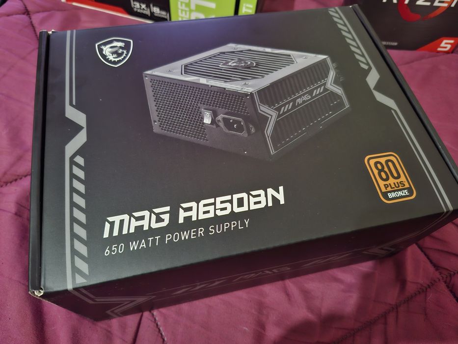Fonte Alimentação MSI MAG A650BN