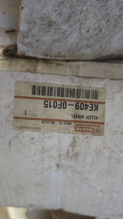 4 jantes Nissan novas