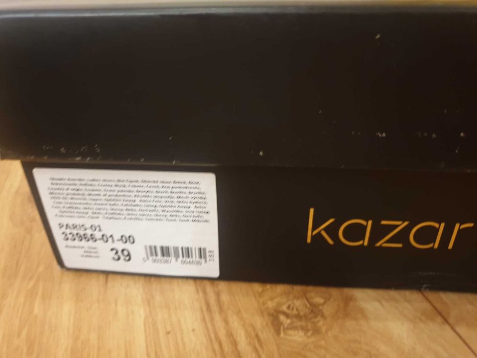 Kazar NOWE botki Paris rozm. 39