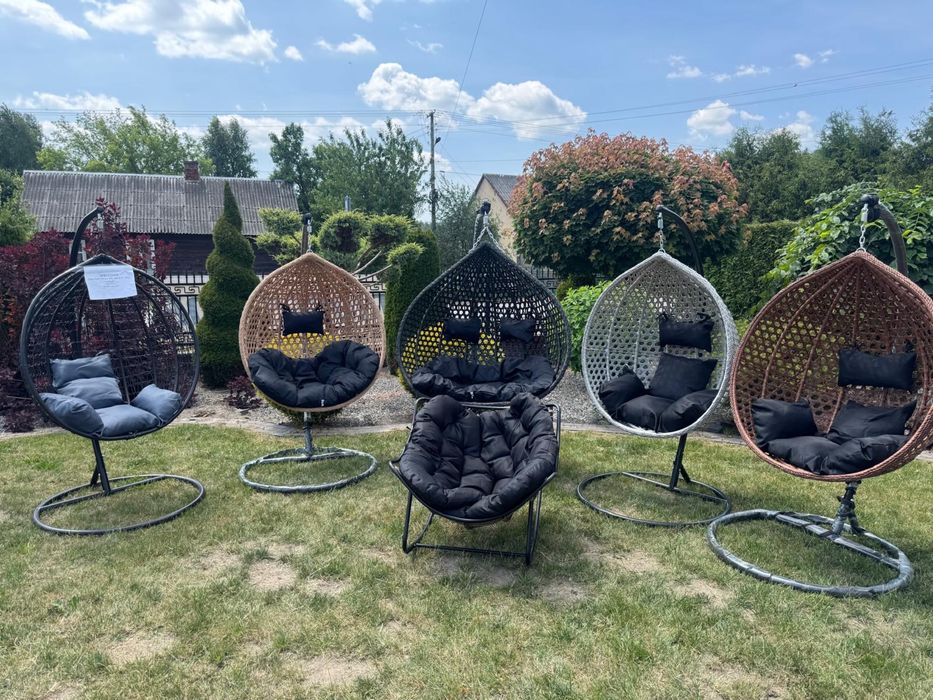 NOWE fotele wiszące HURT/DETAL udzwig 150kg+ poduszki w zestawie