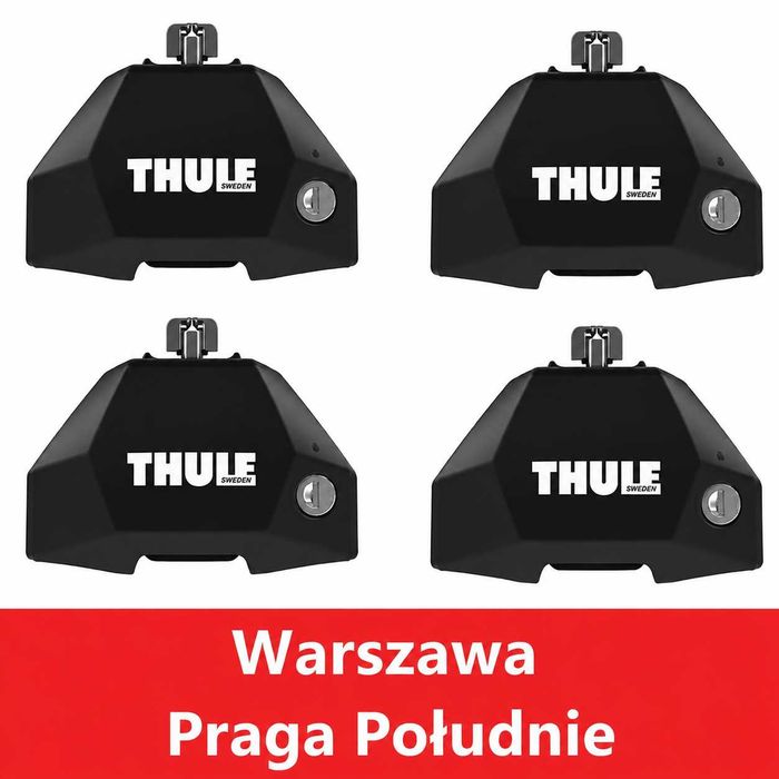 STOPY Thule Evo Clamp 7107 do bagażnika dachowego WARSZAWA