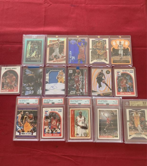 cards nba, avaliadas psa,becket,1989,a parti de €1,50